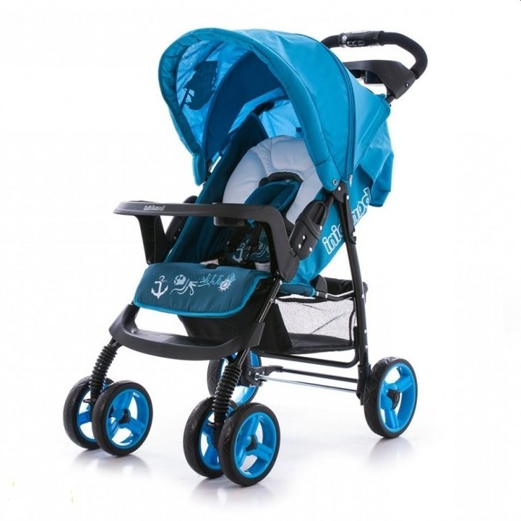 Коляска BAMBINI VIPPER blue pirate